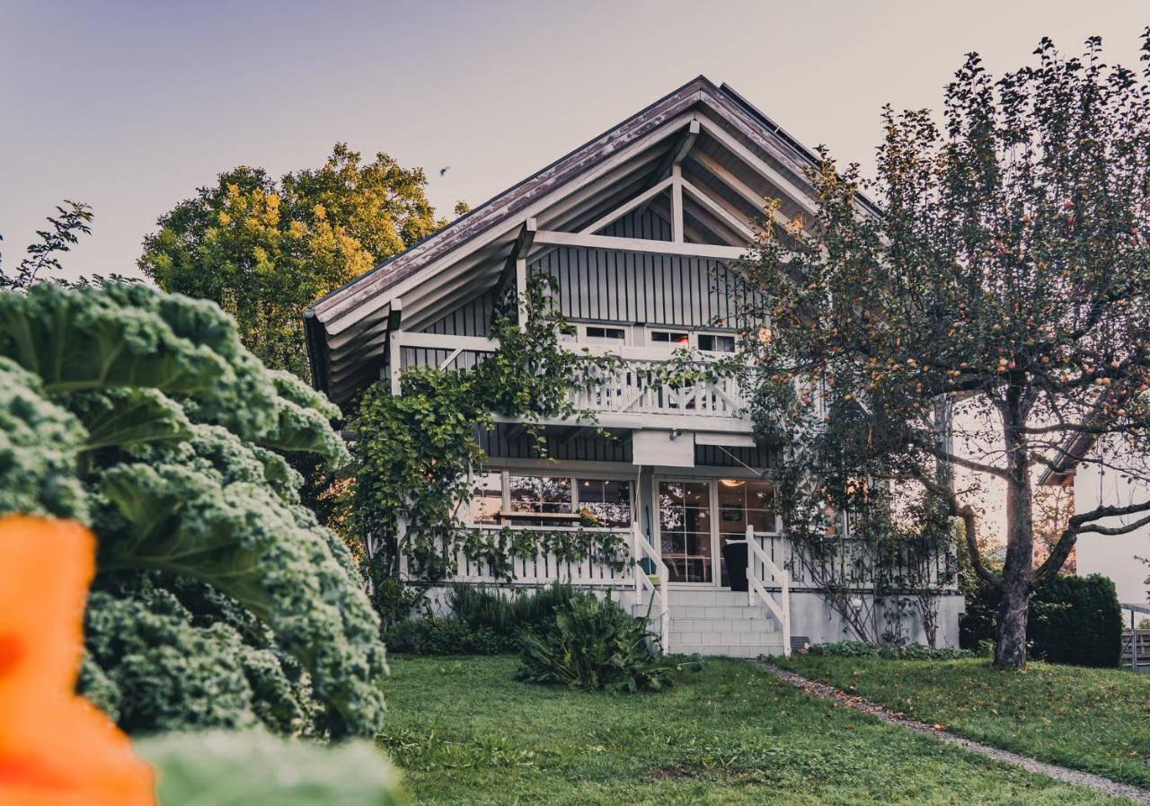 Armonia Altach, 2-6 P, 2 Schlafzimmer, Kueche, Parkplatz, Balkon, Wifi, Garten, Stellplatz Fuer Ski Kültér fotó